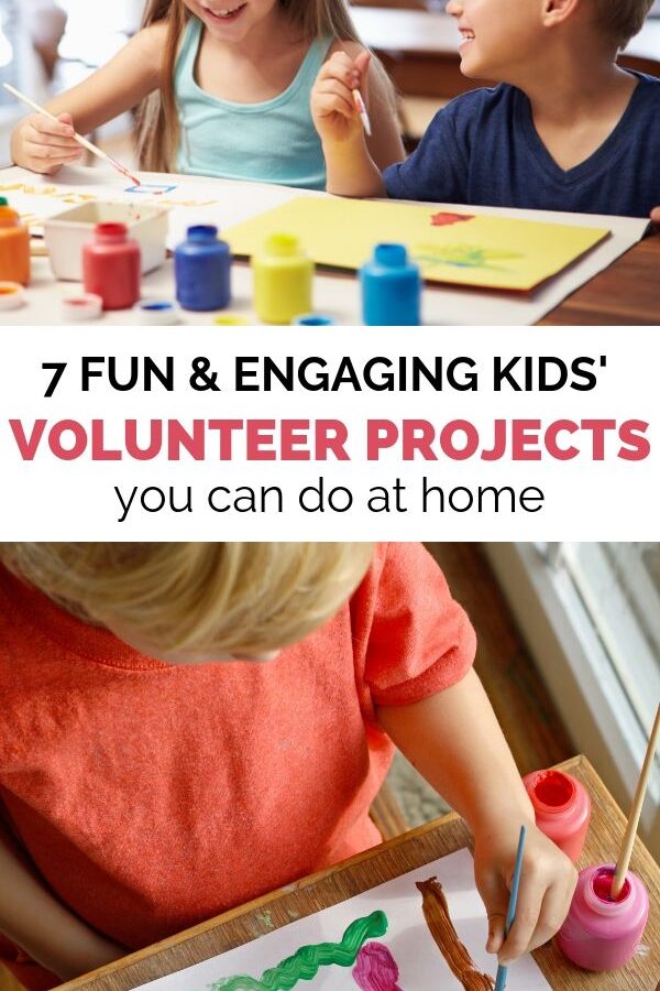 7 Kids Volunteer Projects You Can Do at Home