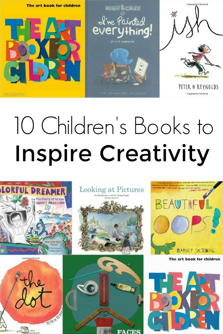 10 Children's Books to Inspire Creativity in Kids: Help kids learn about the creative process and gain confidence in their own artistic ability with these 10 children's books.