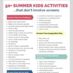 screen free kids activities