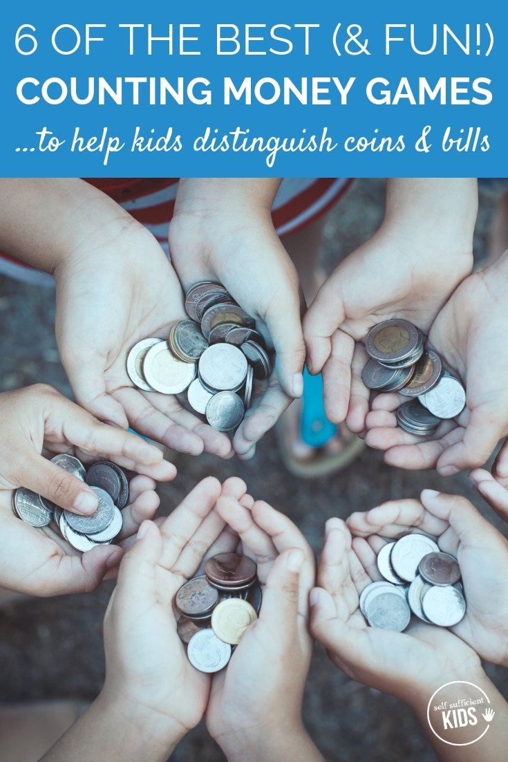 The first step in kids financial education is to learn how to distinguish and count money. The following counting money games can help kids master key concepts in counting coins and bills.