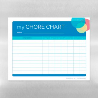 self-sufficient kids chore chart