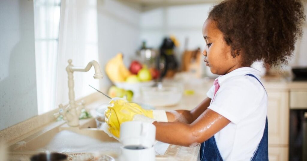 age-appropriate chores for children list